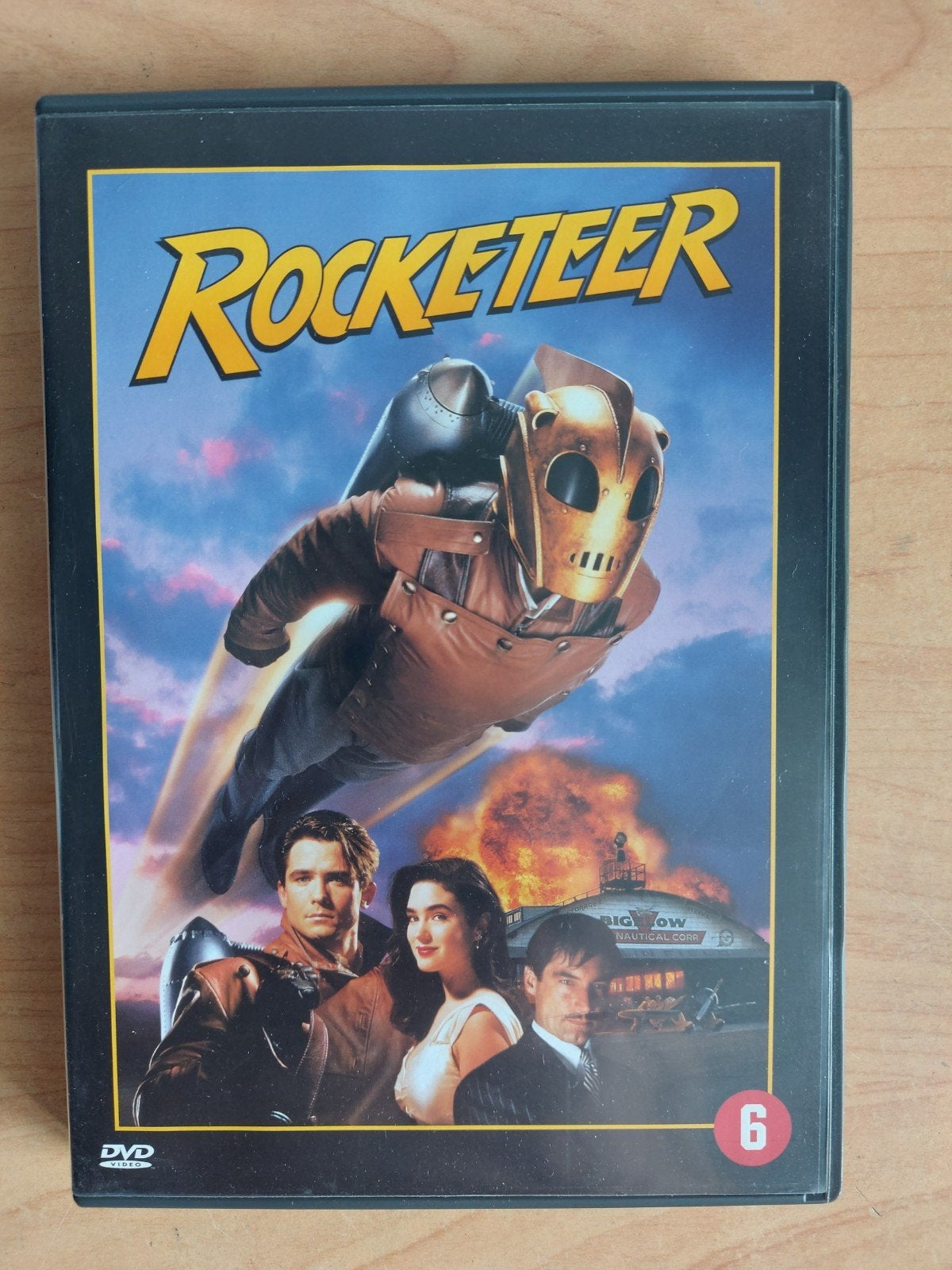 The Rocketeer - 1991 Jennifer Connelly Timothy Dalton, Alle leeftijden, Ophalen of Verzenden, Zo goed als nieuw