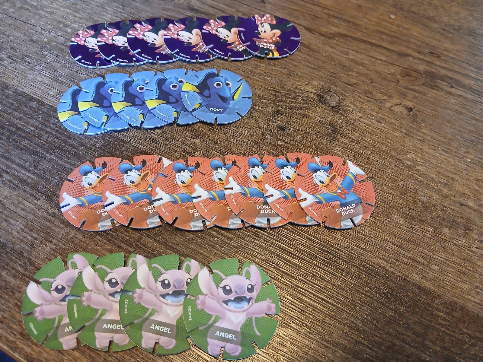Disney Flippo's - Grote collectie diverse karakters, Ophalen, Gebruikt