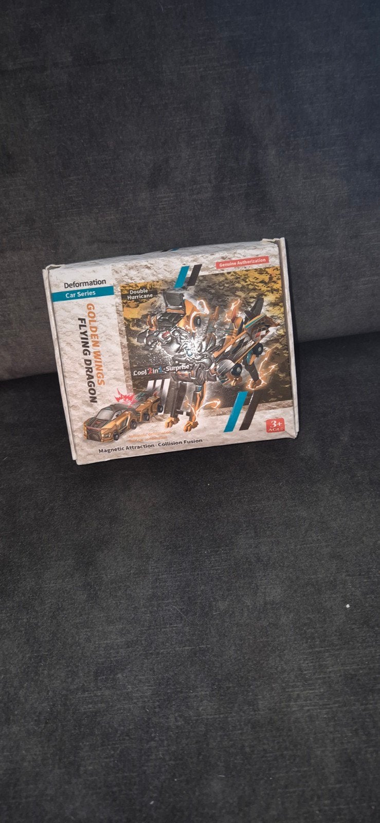 Golden Wings Flying Dragon - Deformerende Auto Speelgoed, Ophalen of Verzenden, Nieuw