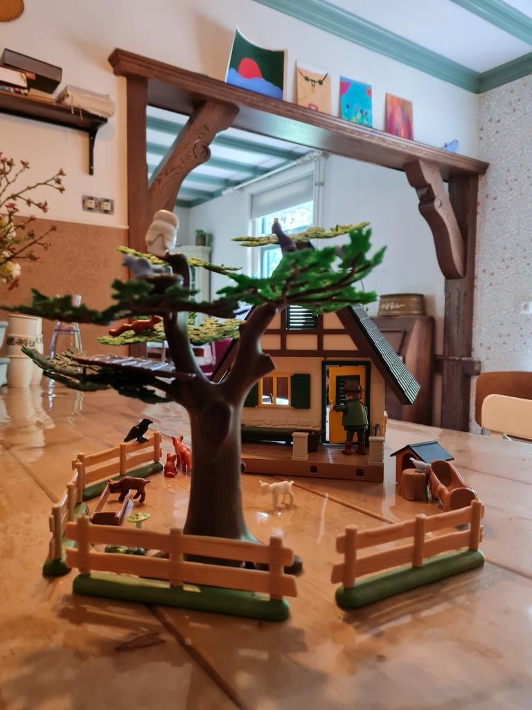 Boswachtershuis playmobil, Dieren en Toebehoren, Ophalen of Verzenden
