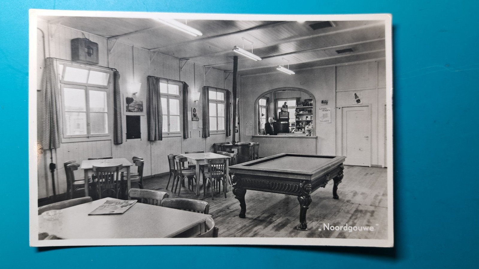 Noordgouwe Cantine Verblijfplaats 1954. zeldzaam!, Verzenden, 1940 tot 1960, Gelopen, Zeeland