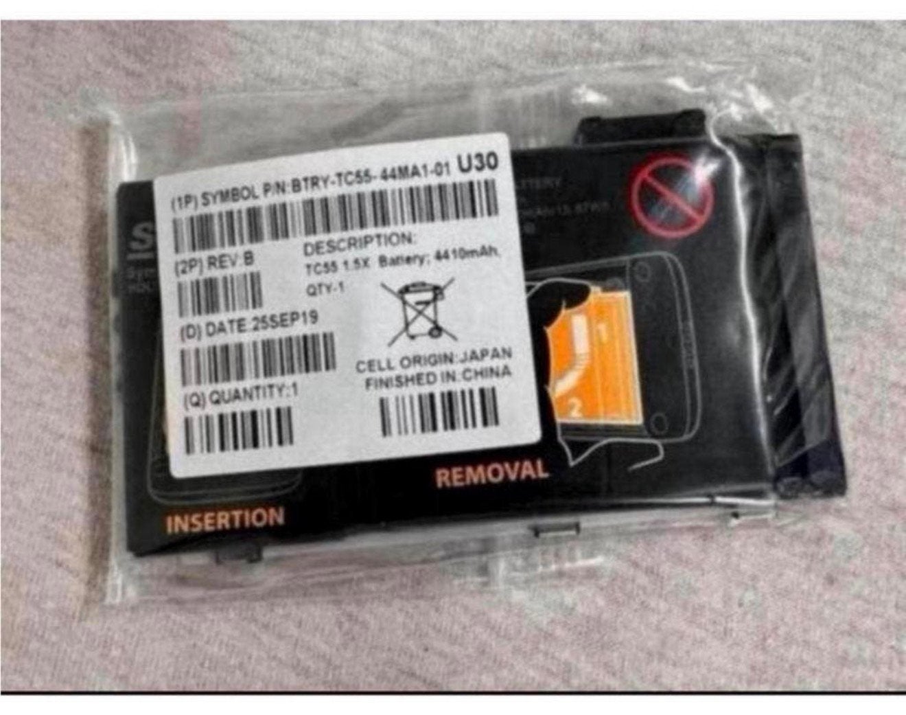 Zebra BTRY-TC55-44MA1-01 accu batterij 3.7V 4410 mAh NIEUW, Nieuw, Ophalen of Verzenden, H, H