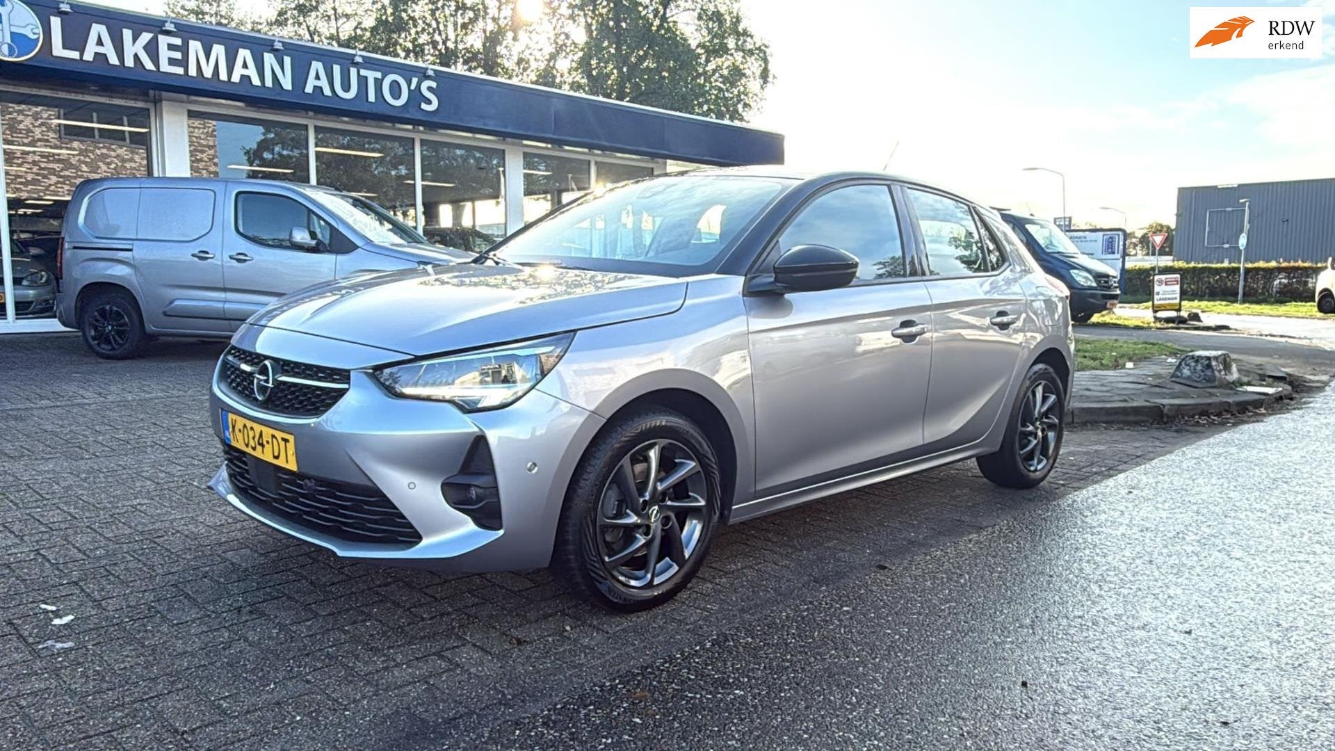 Opel Corsa 1.2 GS Line Led Navi Sport Huurkoop Inruil APK Ga, Voorwielaandrijving, 101 pk, Gebruikt, Euro 6