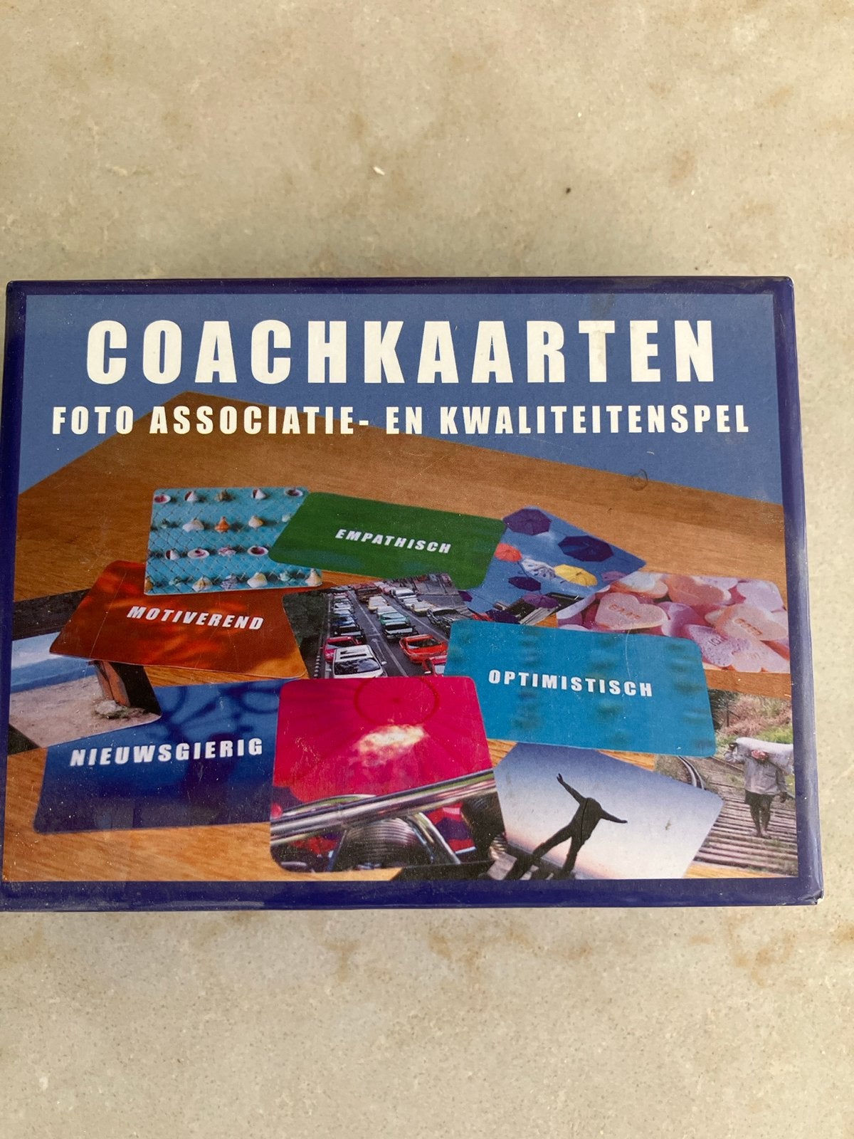Coachkaarten: Foto Associatie- en Kwaliteitenspel, Ophalen of Verzenden