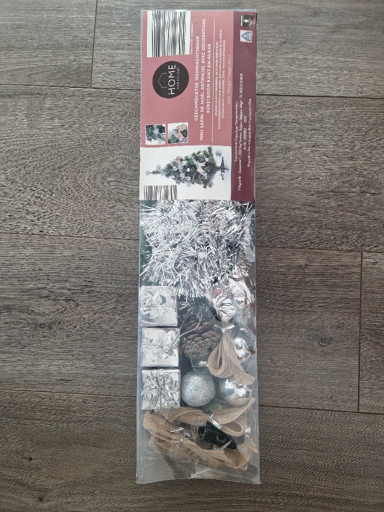 50cm kerstboom met decoratie, Ophalen