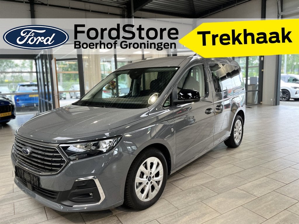 Ford Tourneo Connect 1.5 PHEV 150pk Titanium | Trekhaak | Le, Auto's, Ford, 12 maanden, Plug-in hybride, Bedrijf, Hybride Elektrisch/Benzine