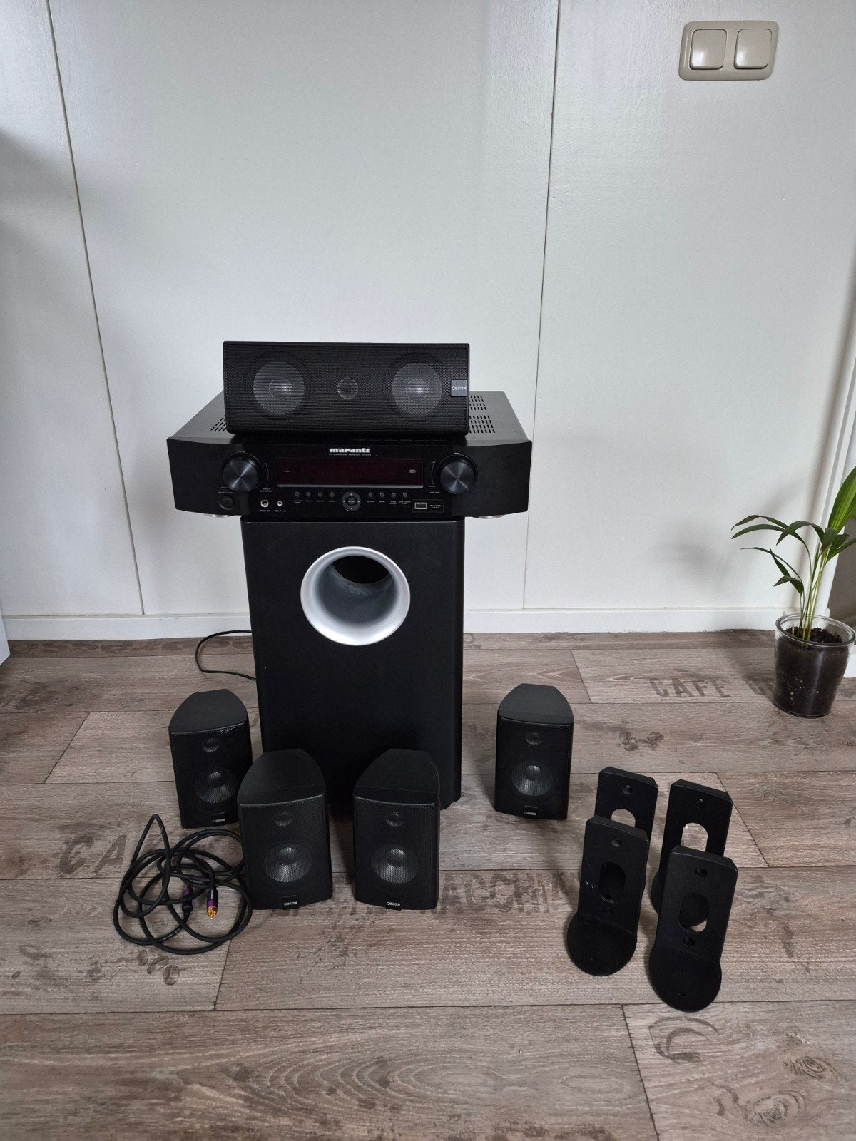 Marantz homecinema set, 7.1-systeem, 70 watt of meer, Zo goed als nieuw, Overige spelers