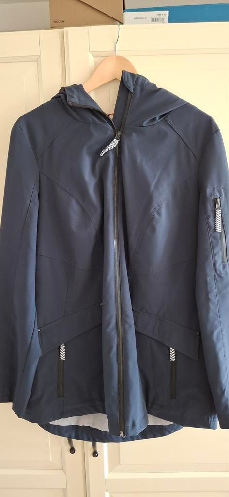 So Soire Zomerjas Maat 44 Donkerblauw Nieuwstaat, So Soire, Blauw, Maat 42/44 (L), Ophalen of Verzenden