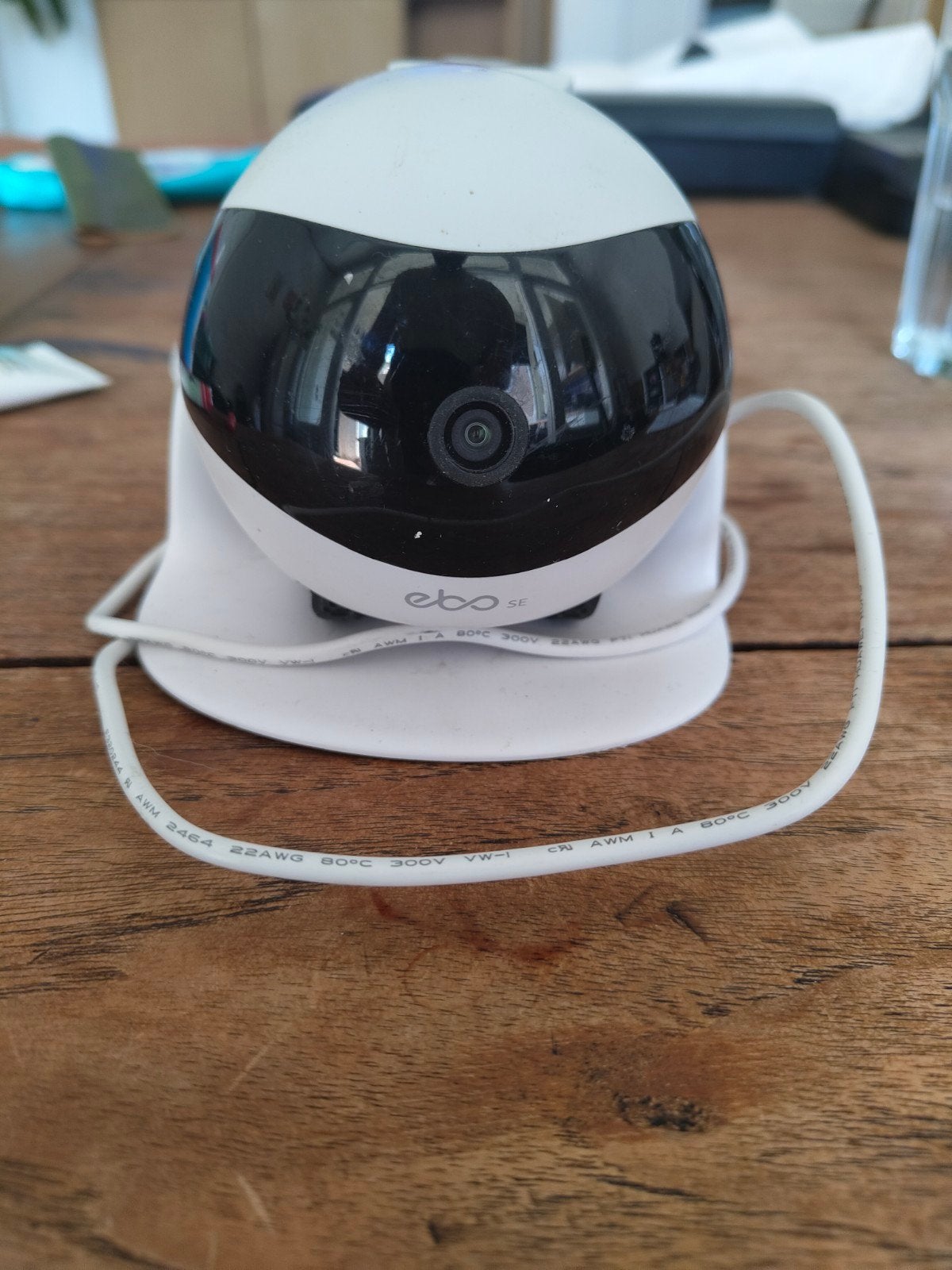 Ebo SE Robot Huisdier Camera - Wit, Ophalen, Zo goed als nieuw, Binnencamera