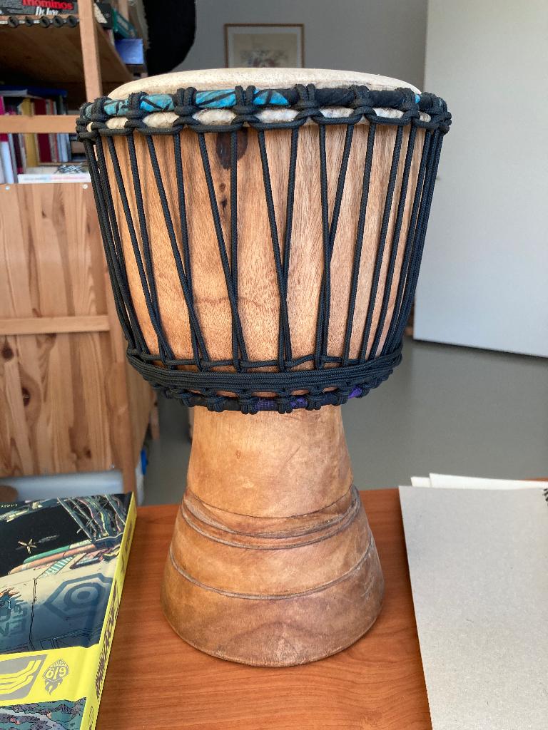 Djembé, Muziek en Instrumenten, Ophalen, Zo goed als nieuw, Trommel