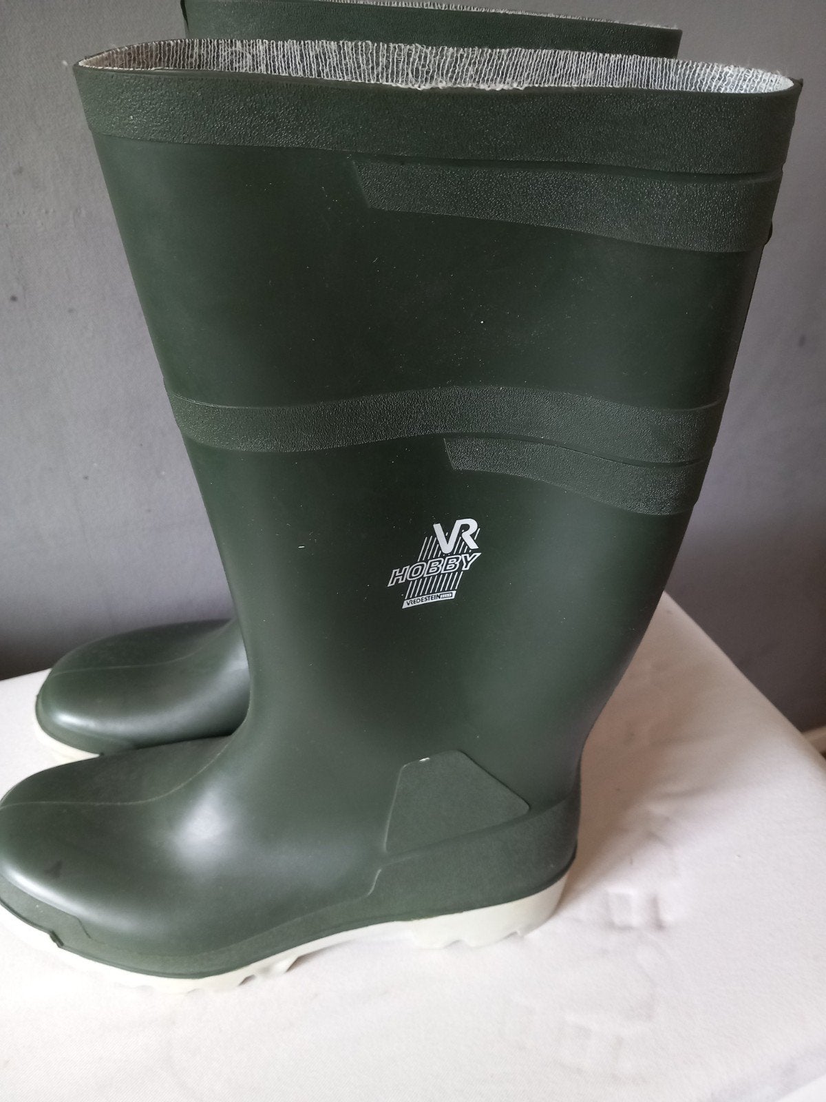 Groene rubberen laarzen, maat 42, Ophalen of Verzenden, Nieuw
