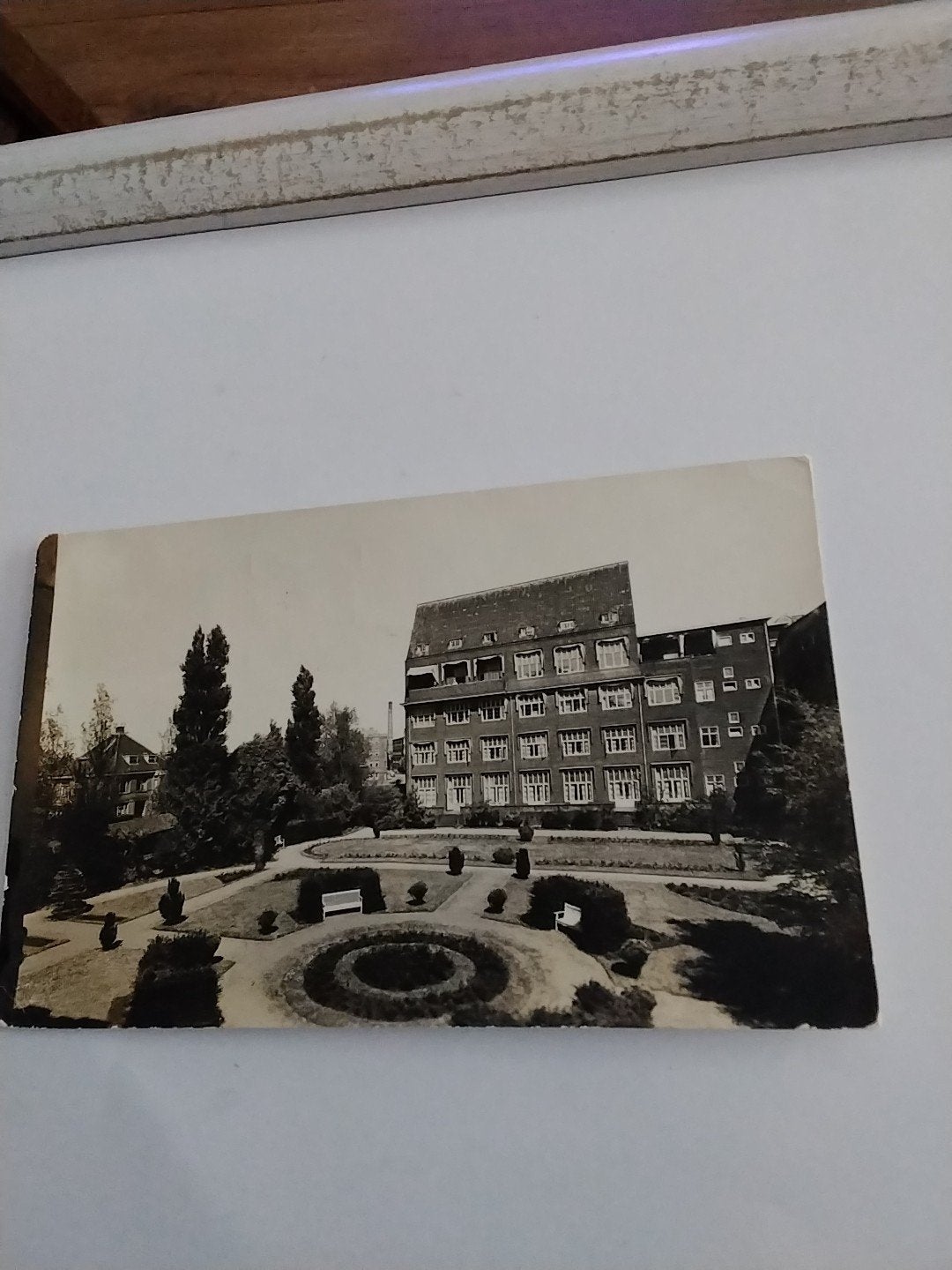 Oude ansichtkaart Ziekenhuis Eudokia Rotterdam 1965, Ophalen of Verzenden, 1960 tot 1980, Gelopen, Zuid-Holland