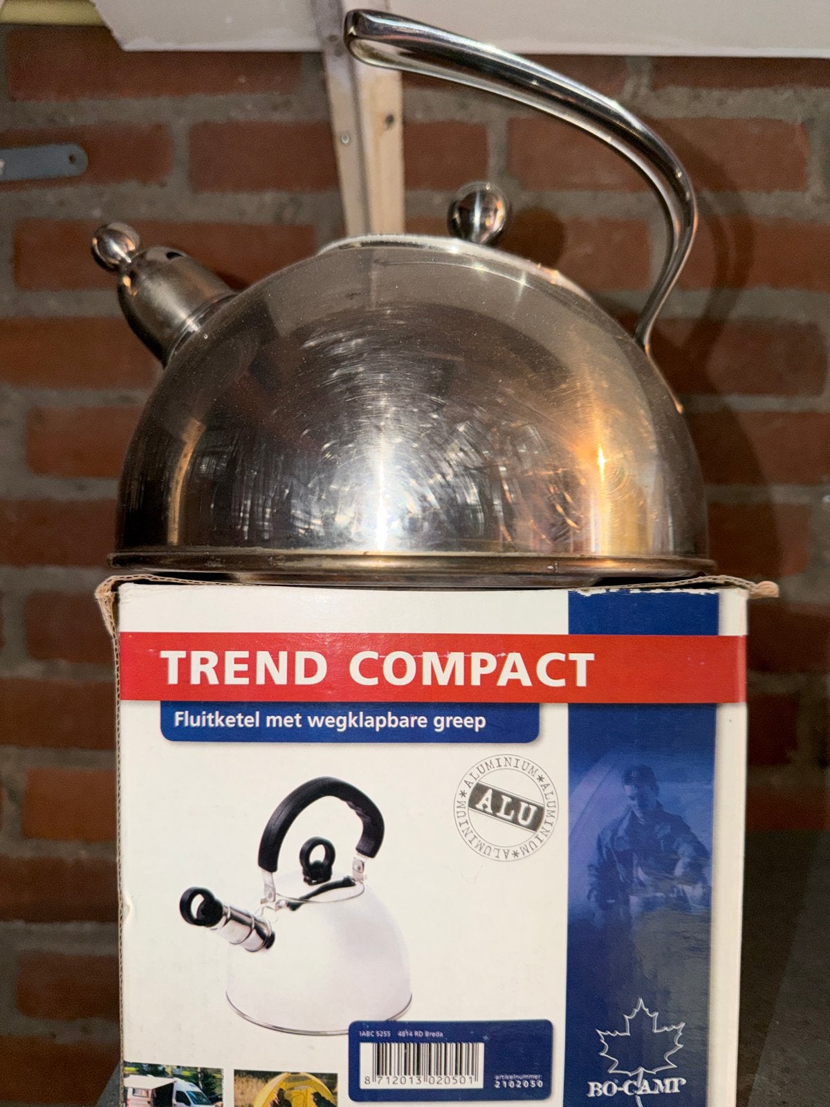 TREND COMPACT Fluitketel met wegklapbare greep, Ophalen, Gebruikt