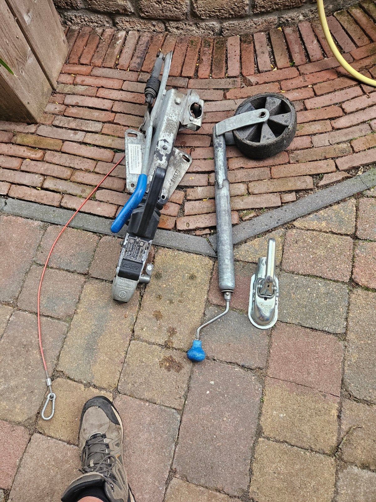 Winterhoff WS 3000 H caravan stabilisatorkoppeling, Ophalen of Verzenden, Gebruikt