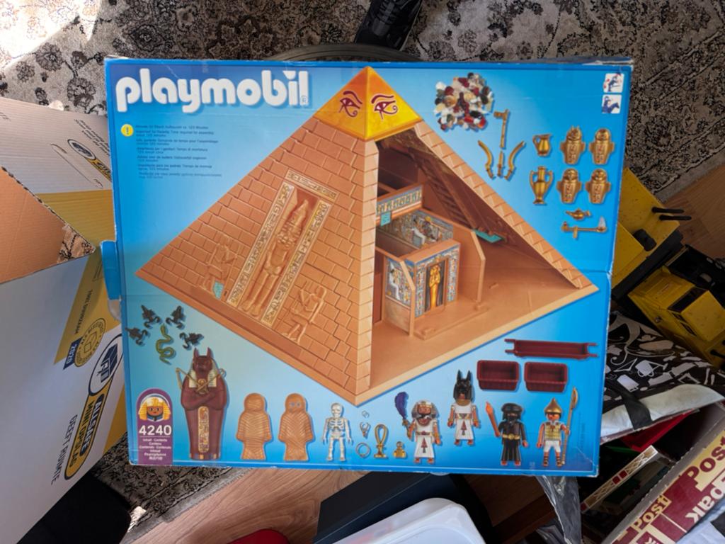 Piramide playmobil, Ophalen, Gebruikt