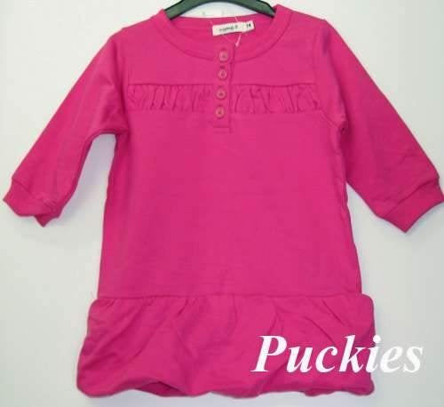 Maat 74 Roze Name It jurk NIEUW (7659), Kinderen en Baby's, Babykleding | Maat 74, Meisje, Jurkje of Rokje, Name it, Nieuw