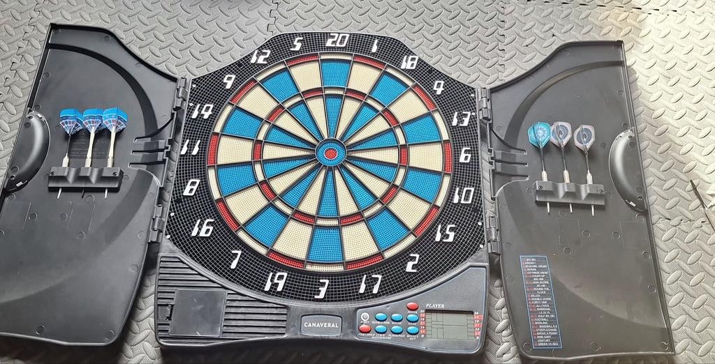 Elektronisch dartbord met soft tip pijlen, Sport en Fitness, Darts, Ophalen of Verzenden