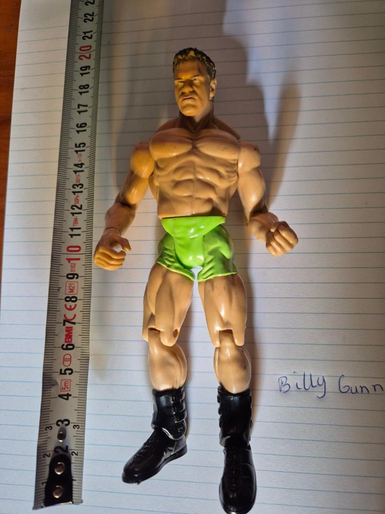 WWE WWF Billy Gunn Actiefiguur - Vintage Worstelaar, Ophalen of Verzenden, Gebruikt