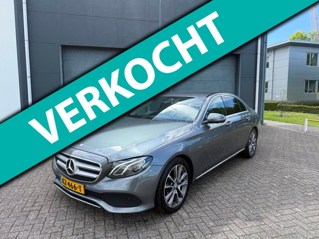 Mercedes-Benz E-klasse 350 e Lease Edition 360 camera 2016, Automaat, Achterwielaandrijving, Gebruikt, Leder en Stof