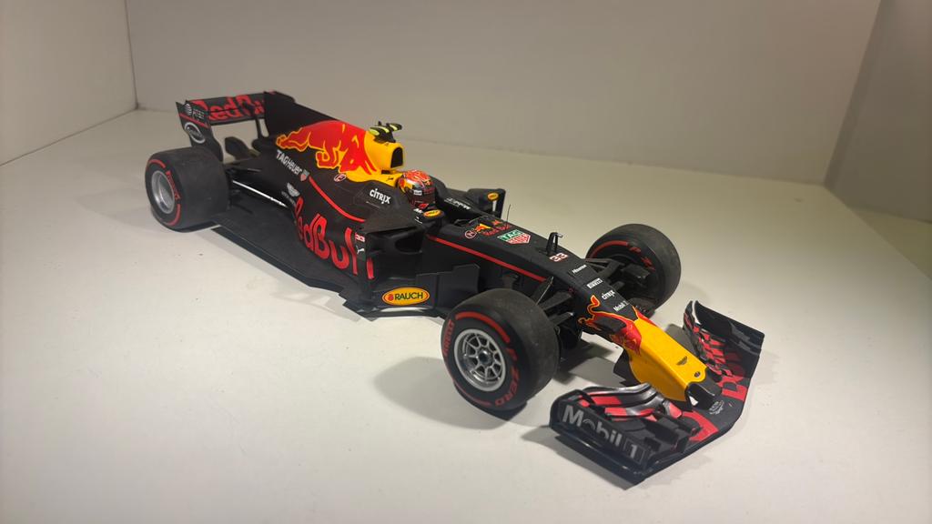 F1 red bull rb13 m.verstappen 2017 minichamps 1.18, Ophalen of Verzenden, MiniChamps, A, A