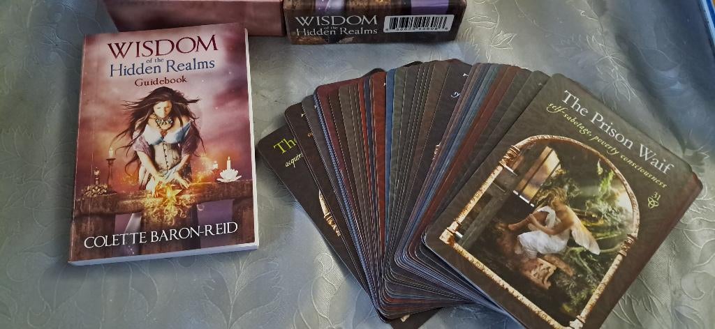 Wisdom of the Hidden Realms Oracle cards, Tarot of Kaarten leggen, Overige typen, Ophalen of Verzenden, Zo goed als nieuw