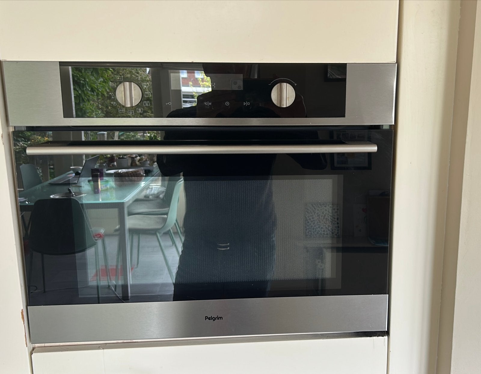 Pelgrim MAC524RVS Combimagnetron, Witgoed en Apparatuur, Ophalen, Combimagnetron, 60 cm of meer, Grill