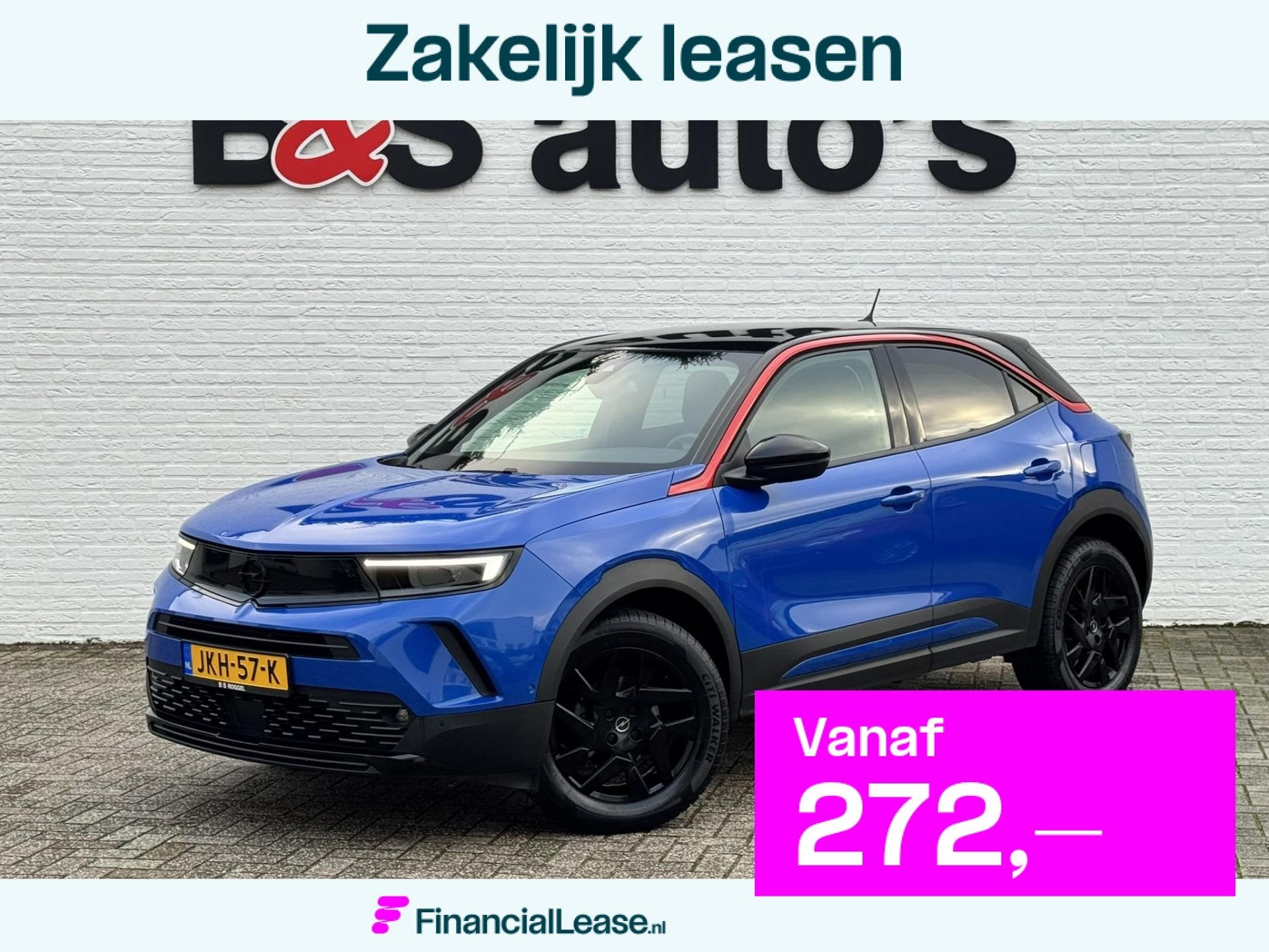 Opel MOKKA 1.2 Turbo GS Line Adaptive cruise Climate control, Gebruikt, Euro 6, 1199 cc, Blauw