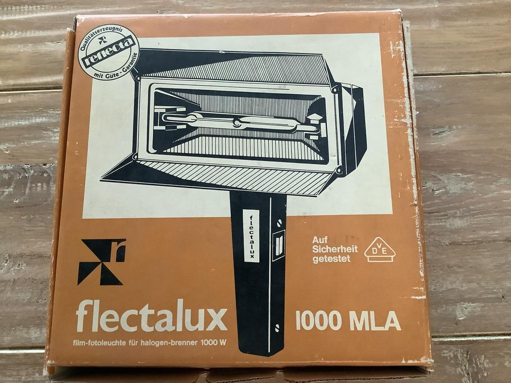 Flectalux halogeenlamp 1000 mla, Ophalen of Verzenden, Gebruikt, Overige typen