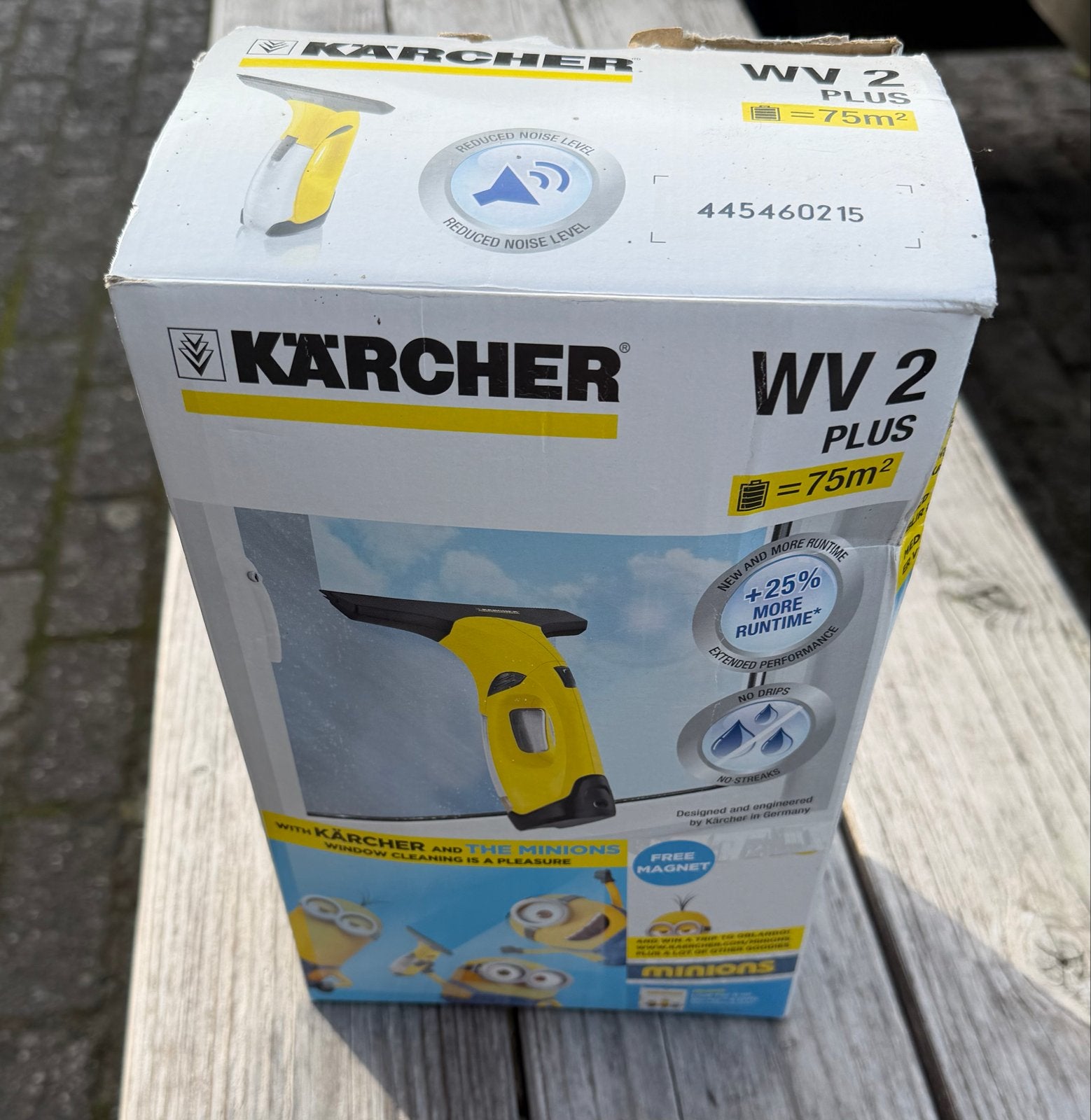 Kärcher WV 2 Plus Raamwisser met Minions editie, Ophalen of Verzenden, Raamwisser of Trekker