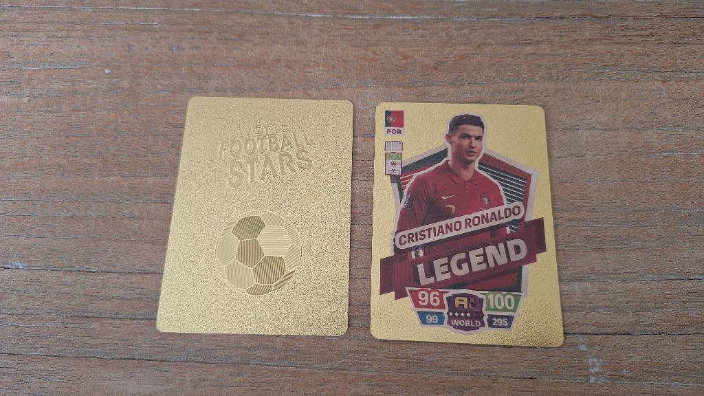 Trading card football stars; Cristiano Ronaldo # Portugal, Ophalen of Verzenden, Nieuw, Buitenlandse clubs, Spelerskaart