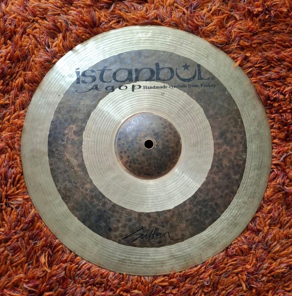 Istanbul Agop Sultan 15" Crash bekken / cymbal, ., Drums of Percussie, Ophalen of Verzenden, Zo goed als nieuw
