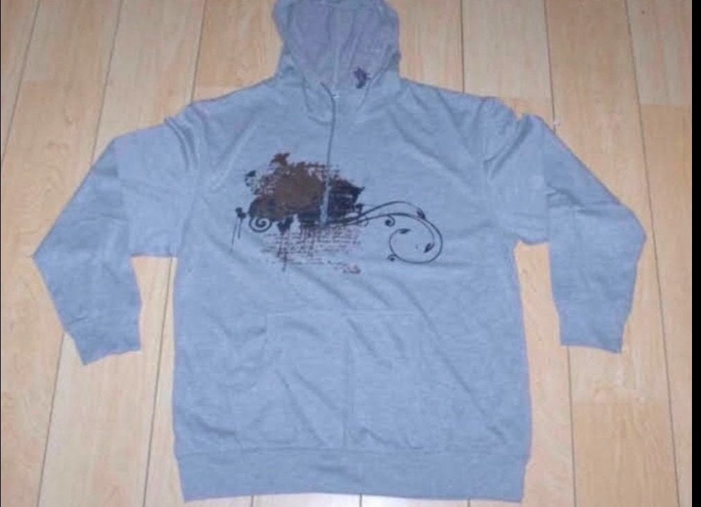 Grijsze dunne hoodie. Maat M., Kleding | Heren, Truien en Vesten, Ophalen, Zo goed als nieuw, Maat 48/50 (M), Grijs