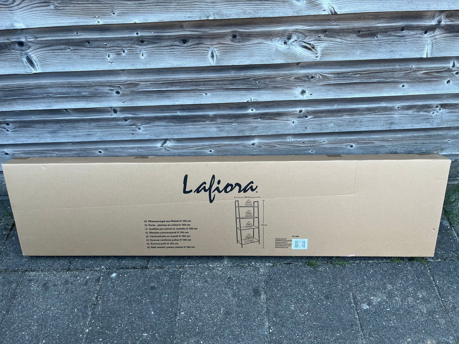 4x nieuwe metalen plantenplank 150cm, Ophalen, Nieuw