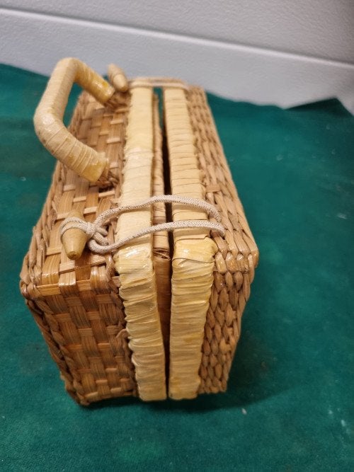 mandje rotan vintage klein, Ophalen of Verzenden, 'T Olde Gre-j, Info@toldegrej.nl, Endepoelstraat 20f Didam