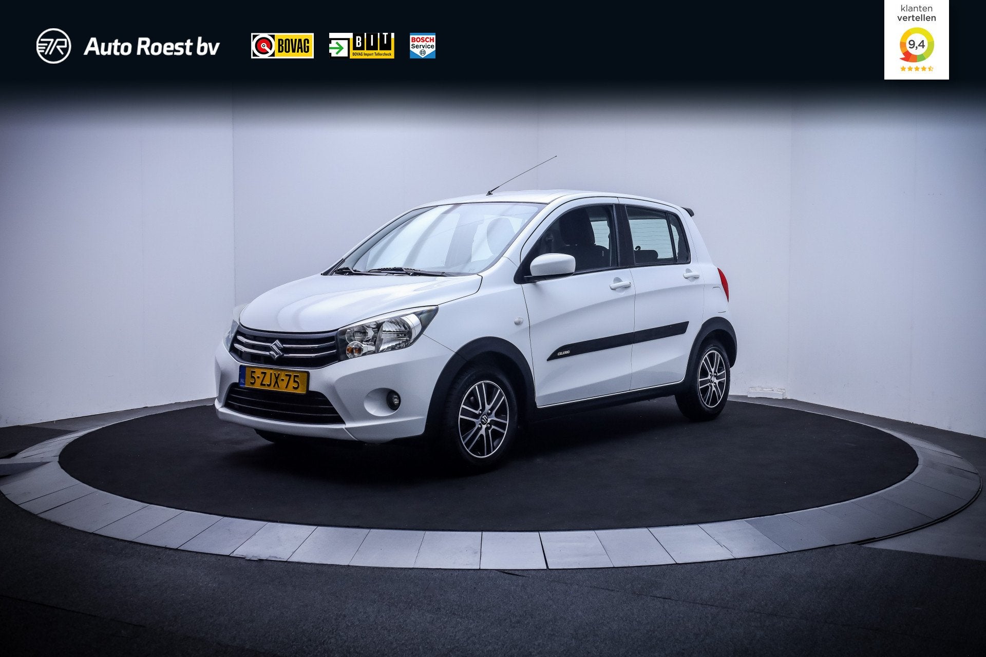 Suzuki Celerio 1.0 Exclusive AIRCO | BLUETOOTH | 4X ELEK RAM, Auto's, Suzuki, Stof, Gebruikt, 400 kg, Origineel Nederlands