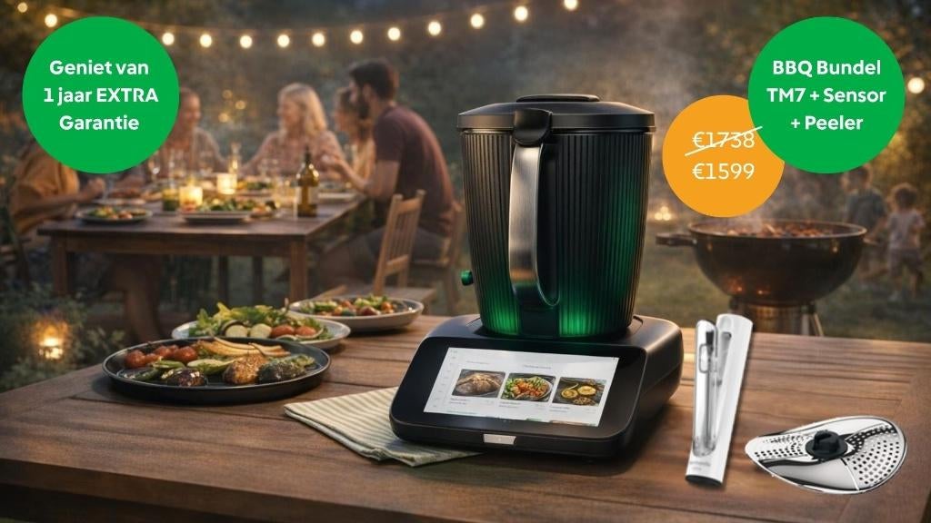 Thermomix TM7 Promocja, Verzenden, 1 tot 2 liter, Nieuw, 3 snelheden of meer