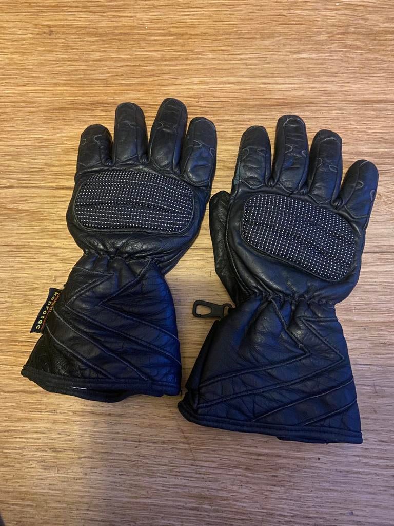 Leren Motor handschoenen - schoeller keprotec (maat S?), Ophalen of Verzenden, Tweedehands, Handschoenen