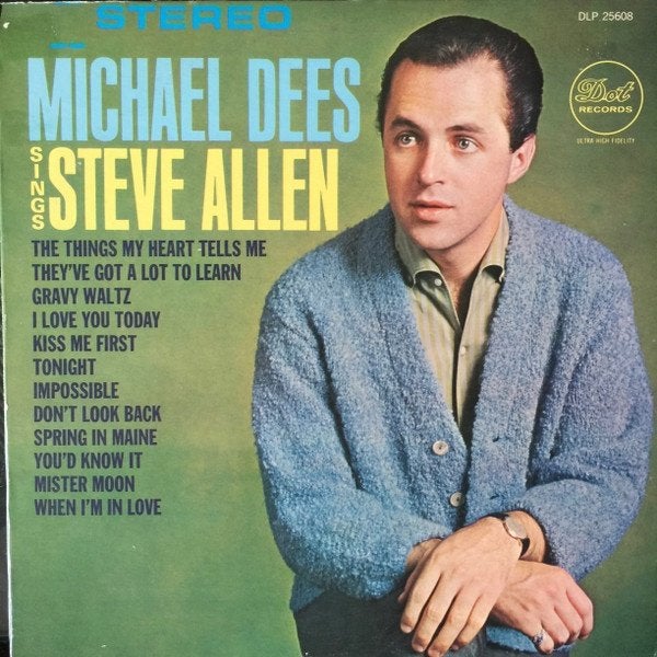 Michael dees  michael dees sings steve allen lp, LP, Gebruikt, Pop, 12 inch