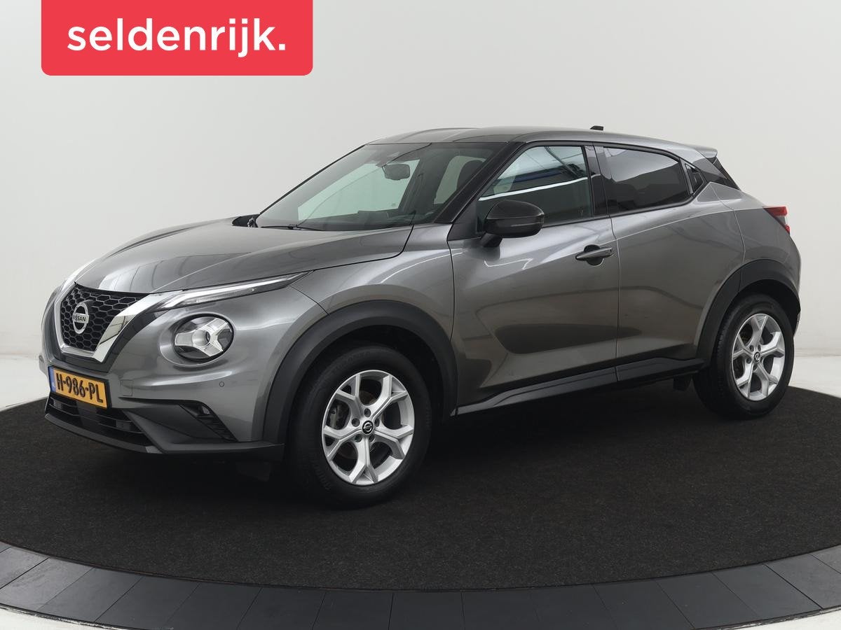 Nissan Juke 1.0 DIG-T N-Connecta | Carplay | Navigatie | Cam, Auto's, Nissan, Voorwielaandrijving, Stof, Euro 6, Origineel Nederlands