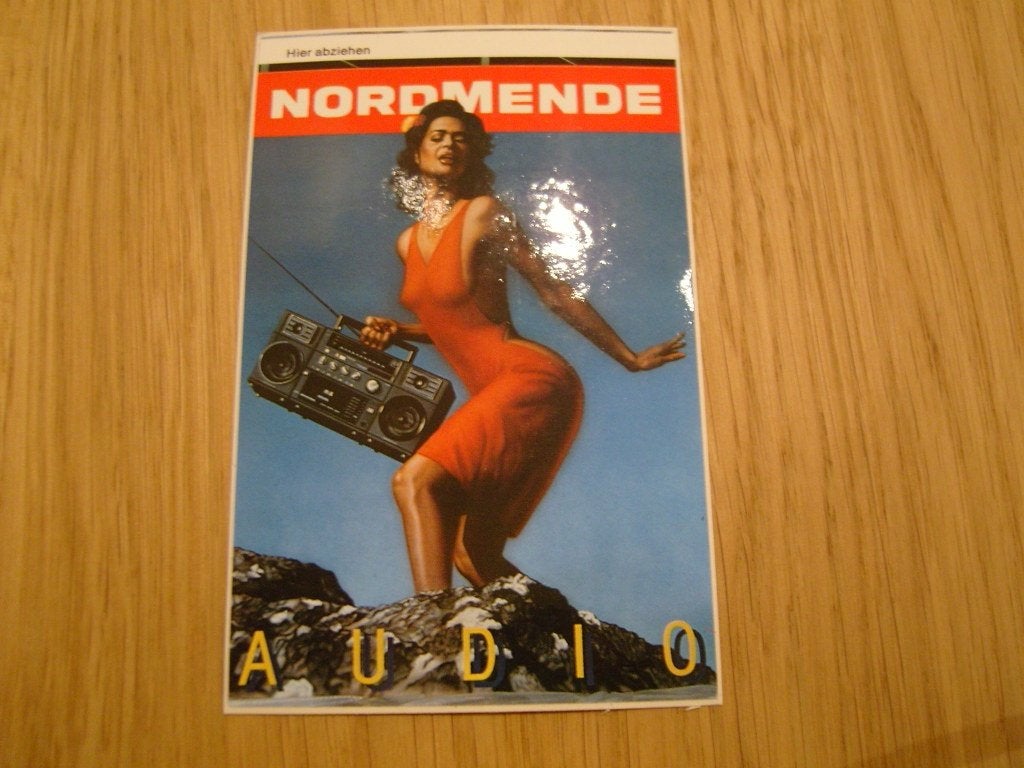 sticker NORDMENDE Audio  *, Ophalen, Zo goed als nieuw