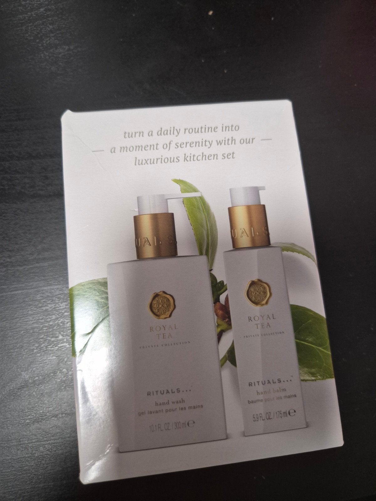 Rituals Royal Tea Keuken Set - Handzeep & Handbalsem, Overige typen, Kunststof, Nieuw, Ophalen of Verzenden