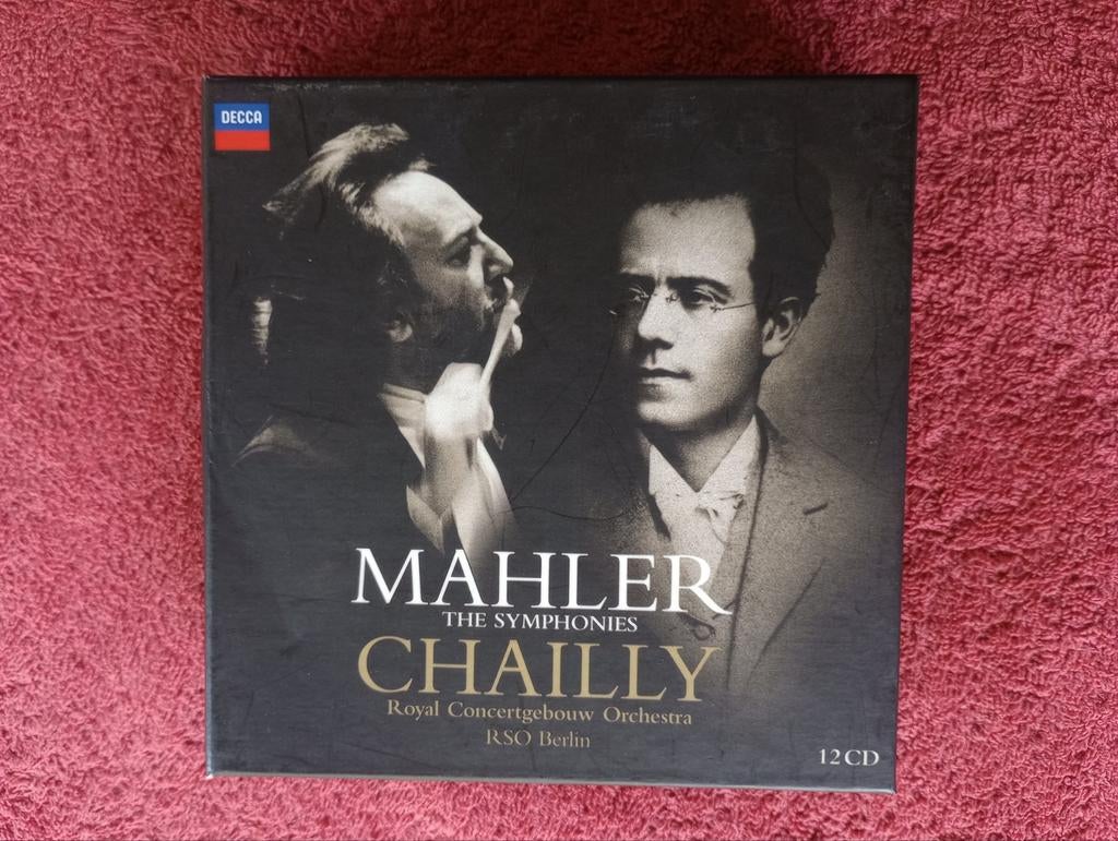 Mahler The Symphonies - Chailly 12CD box, Boxset, Gebruikt, Ophalen of Verzenden, Romantiek