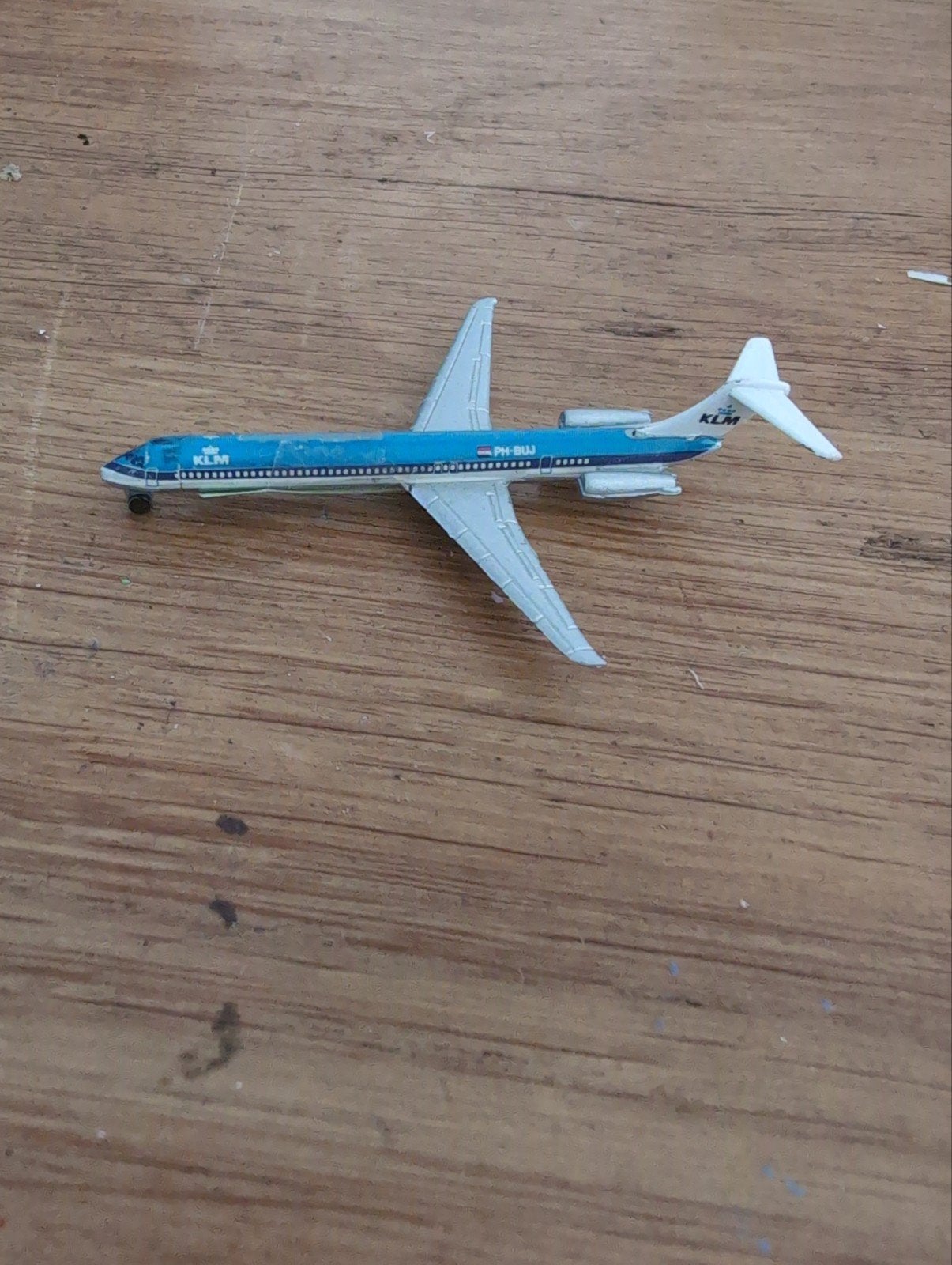miniatuur KLM DC-9, Ophalen of Verzenden, Schaalmodel