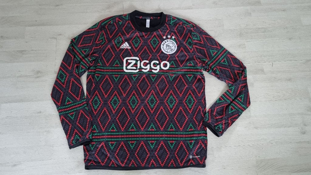 Ajax Sweater Daily Paper! Seizoen 22/23! Mt XS!, Kleding | Heren, Ophalen of Verzenden, Zo goed als nieuw, Voetbal, Rood