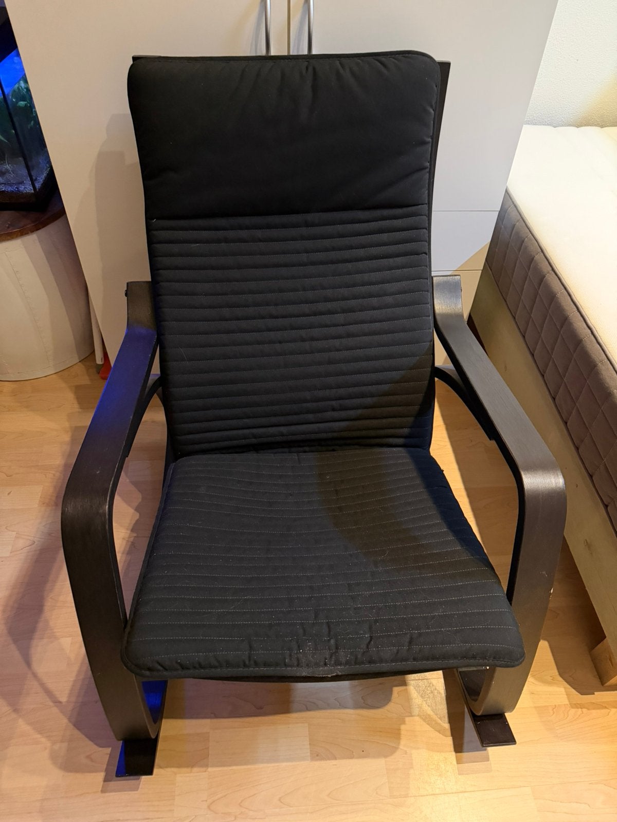 Poäng ikea stoel, Ophalen, Gebruikt, Zwart, Eén