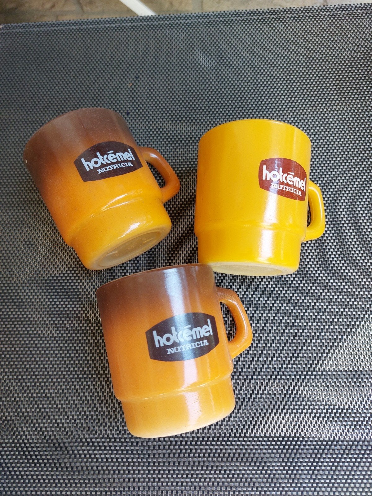 Nutrisia bekers hokemel retro, Ophalen of Verzenden, Huis en Inrichting