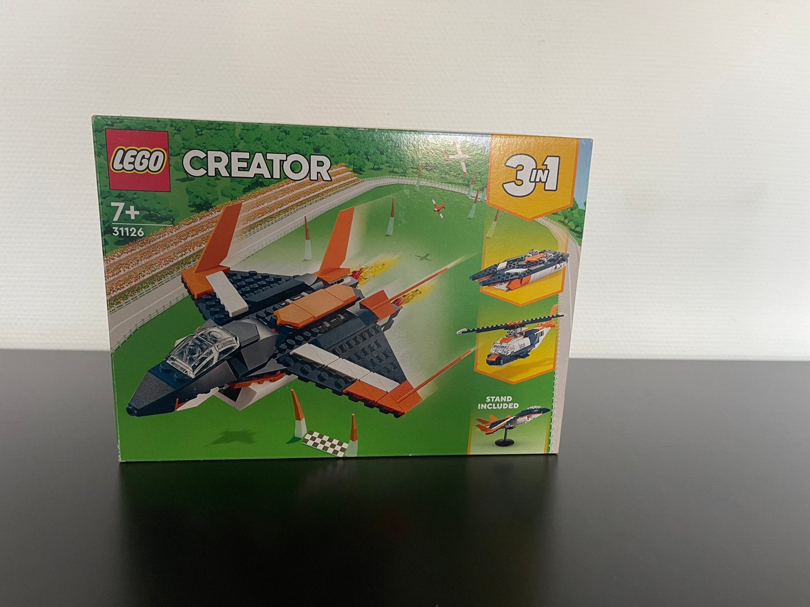 Lego Creator 3-in-1 31126 Supersonisch straalvliegtuig, Compleet, Lego, Ophalen of Verzenden, Zo goed als nieuw