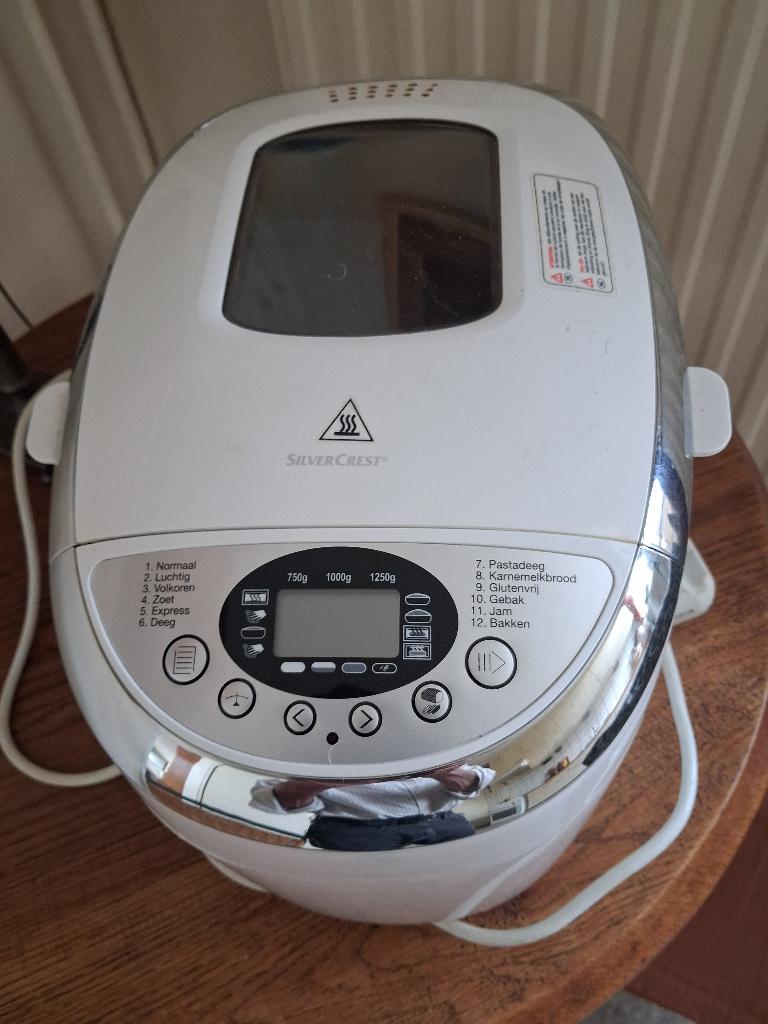 broodbakmachine, Gebruikt, Kijkvenster, 800 tot 1200 gram deeg, Ophalen