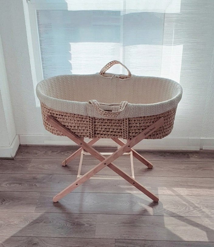 babywieg met gloed nieuwe onderstel, Kinderen en Baby's, Ophalen, Zo goed als nieuw, Wieg