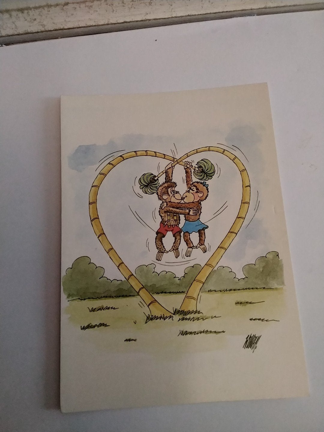 AAPJES. ZOENEN  IN HET  HART VAN 2 PALMBOMEN, Ophalen of Verzenden, 1980 tot heden, Overige thema's